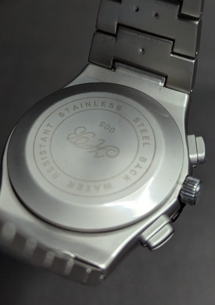 Hublot Green dial with diamond cut chain and date just - Image 3