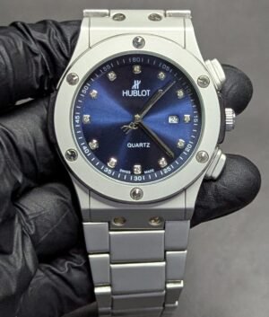 Hublot Geneve Blue dial With date just