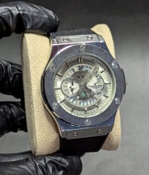 Hublot Black strap with date just