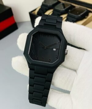 Square shape arabic aura with fiber chain and date just