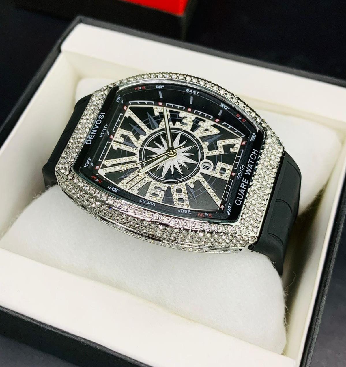 Frank Muller Black edition with silver stone dial - Image 3