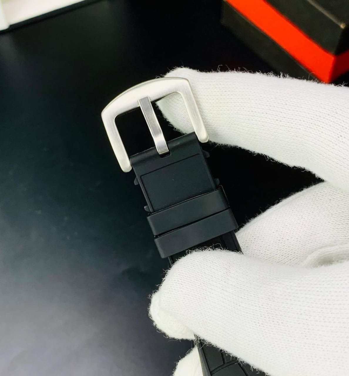 Frank Muller Black edition with silver stone dial - Image 2